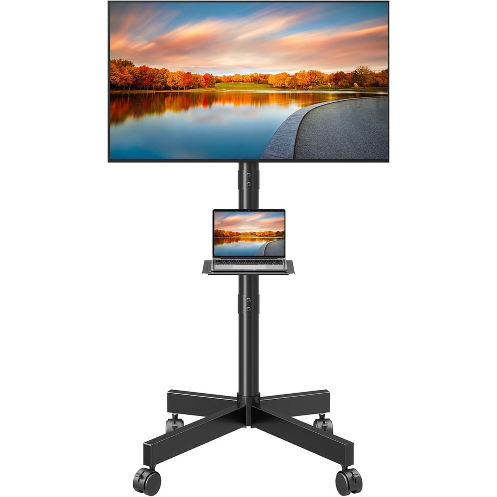 Homount Mobile Rolling TV Stand for 24-60" TVs: $39.94