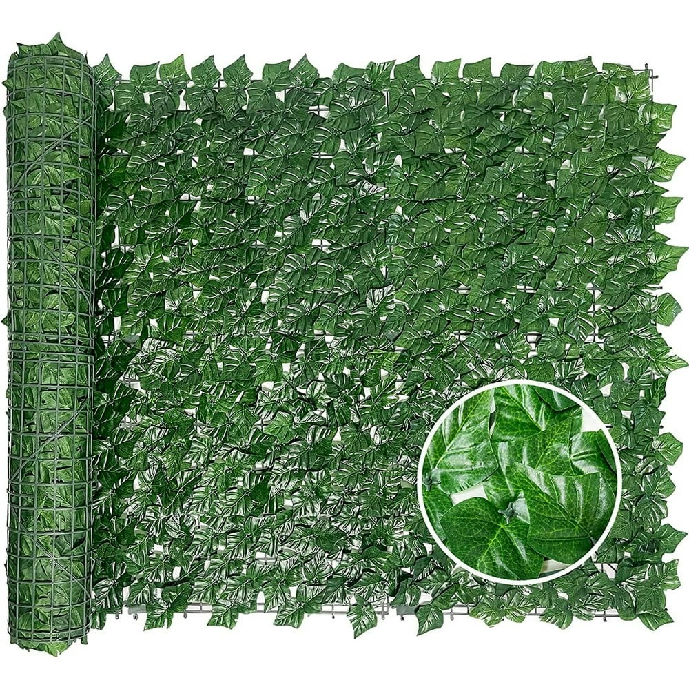 40"x118" Artificial Ivy Privacy Fence Screen: $21.85 40"x118" Artificial Ivy Privacy Fence Screen: $21.85