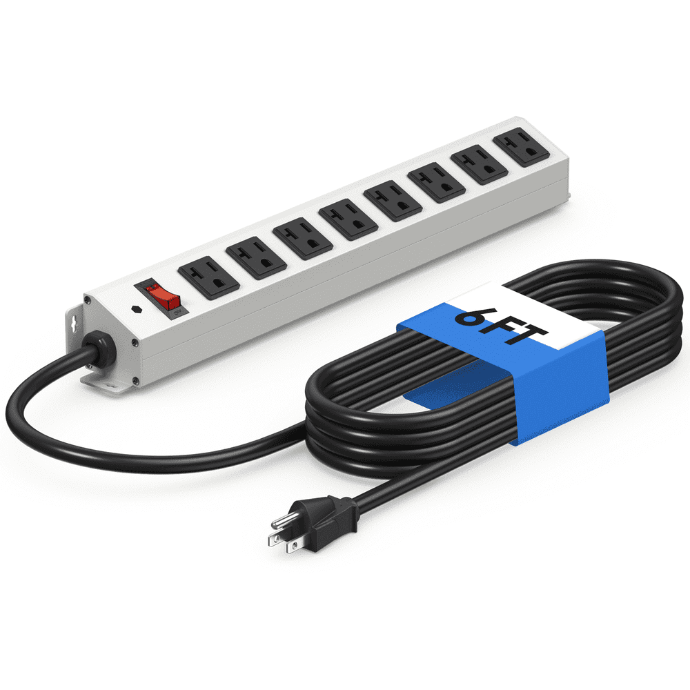 Vilong 20A Heavy Duty Surge Protector Power Strip 8-Outlet 6ft Cord: $25.75 Vilong 20A Heavy Duty Surge Protector Power Strip 8-Outlet 6ft Cord: $25.75