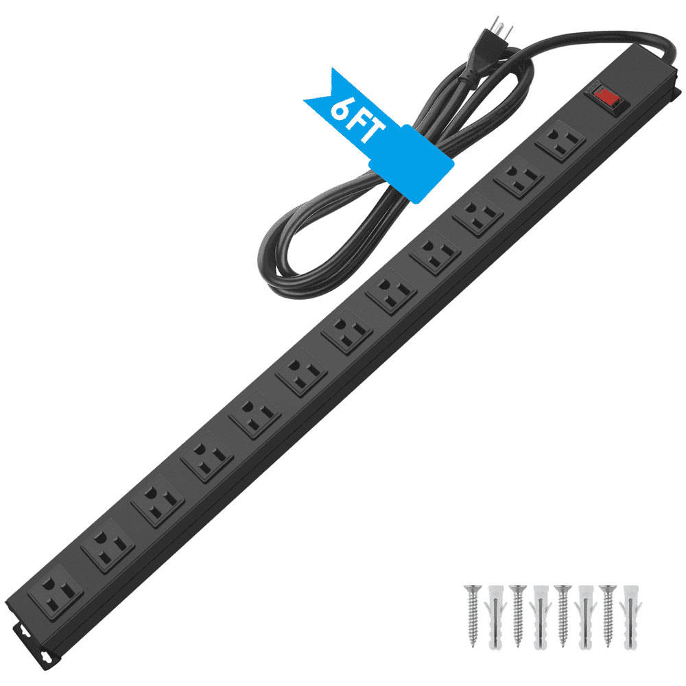 Vilong 12-Outlet Power Strip w/ 1200J Surge Protector 6ft Cord: $27.95 Vilong 12-Outlet Power Strip w/ 1200J Surge Protector 6ft Cord: $27.95