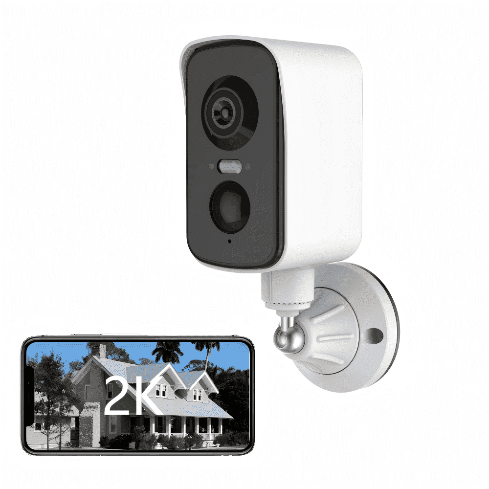 Laxihub Magnetic Base WiFi Outdoor Battery Camera with Color Night Vision and Spotlight: $18.90