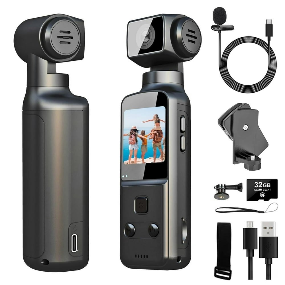 Marvue 4K Body Camera with External Microphone 32GB Included: $53.99 Marvue 4K Body Camera with External Microphone 32GB Included: $53.99