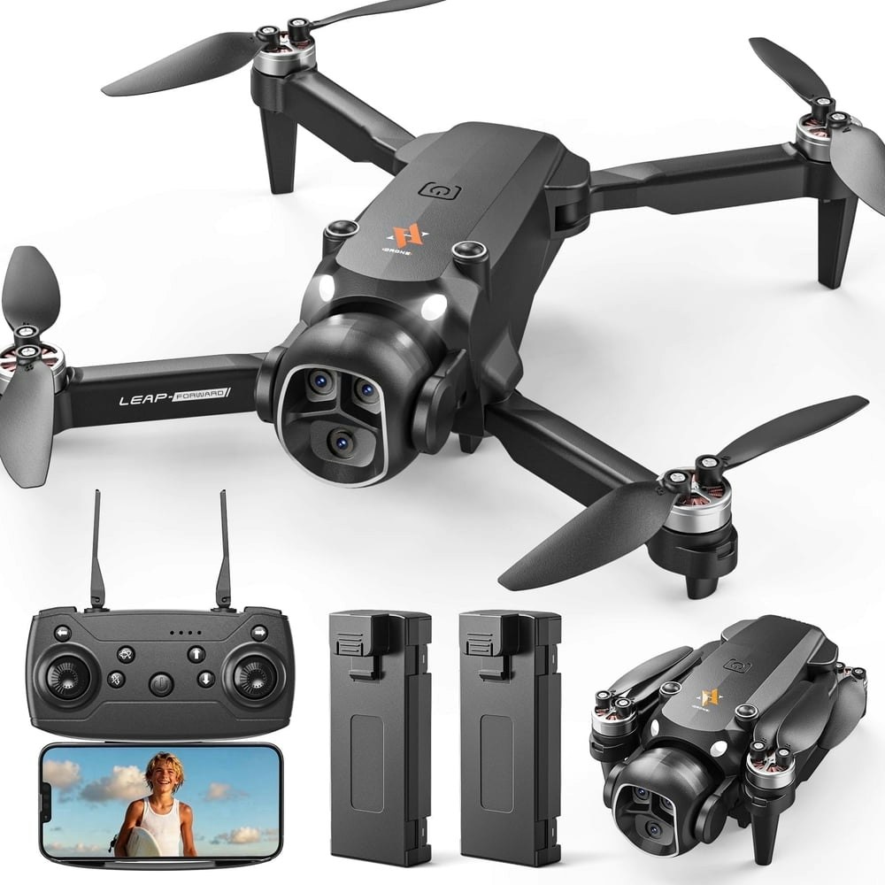 Wefone H21 Kids Drone with 1080p Camera 2 Batteries: $28.99