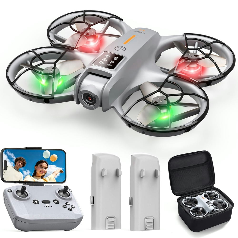 Wefone M2 Drone with Camera 2-Battery Pack: $30.99