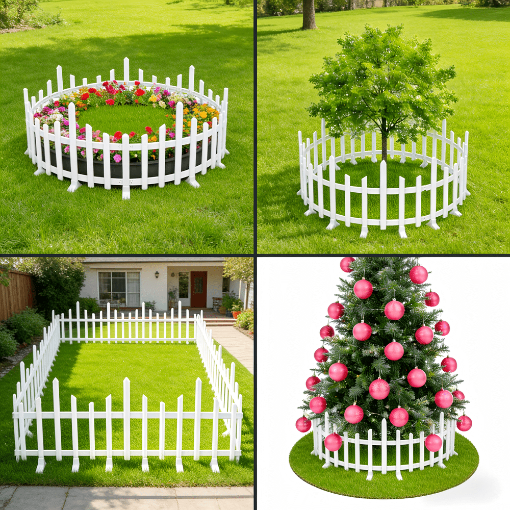 No-Dig Garden Fence Border 8-Pack with Stakes: $26.99 No-Dig Garden Fence Border 8-Pack with Stakes: $26.99