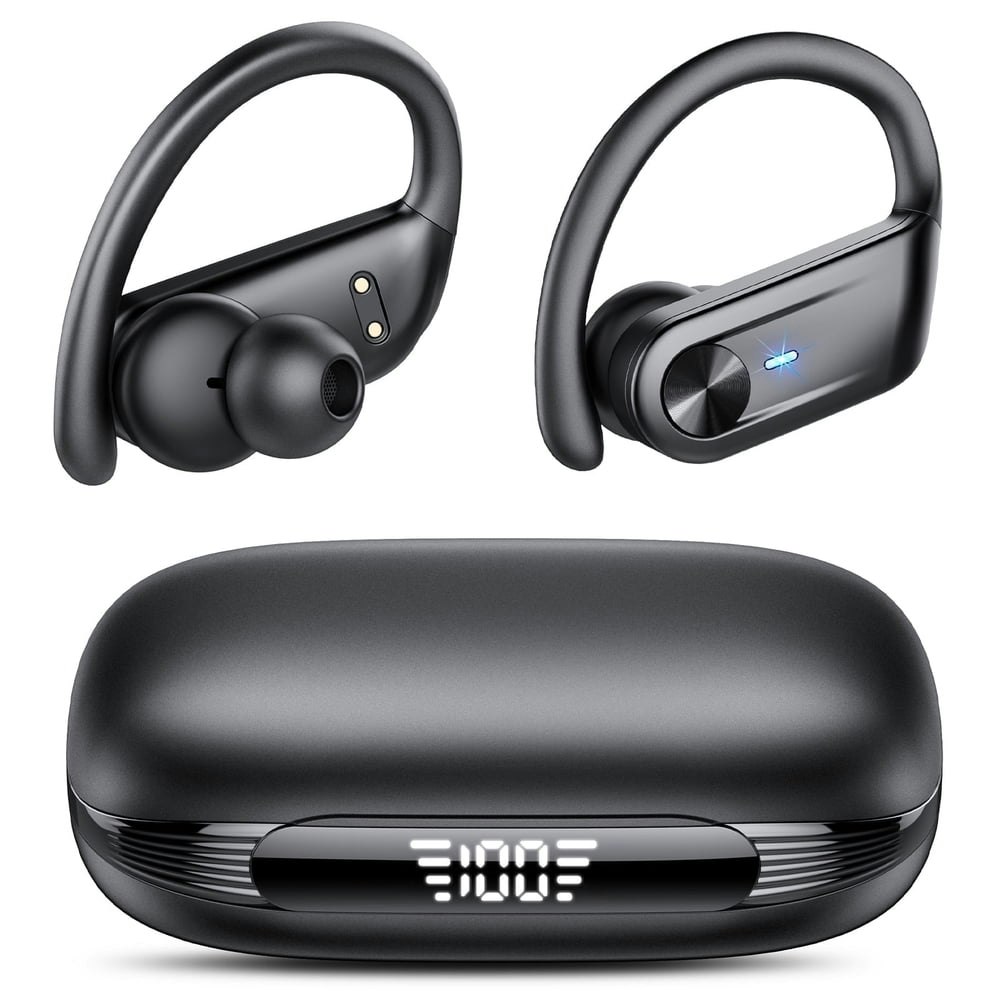 Bluetooth Sport Earbuds with Charging Case: $22.59 Bluetooth Sport Earbuds with Charging Case: $22.59