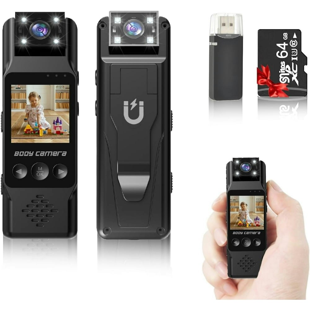 1080p Body Camera Video Recorder with Audio: $26.99 1080p Body Camera Video Recorder with Audio: $26.99