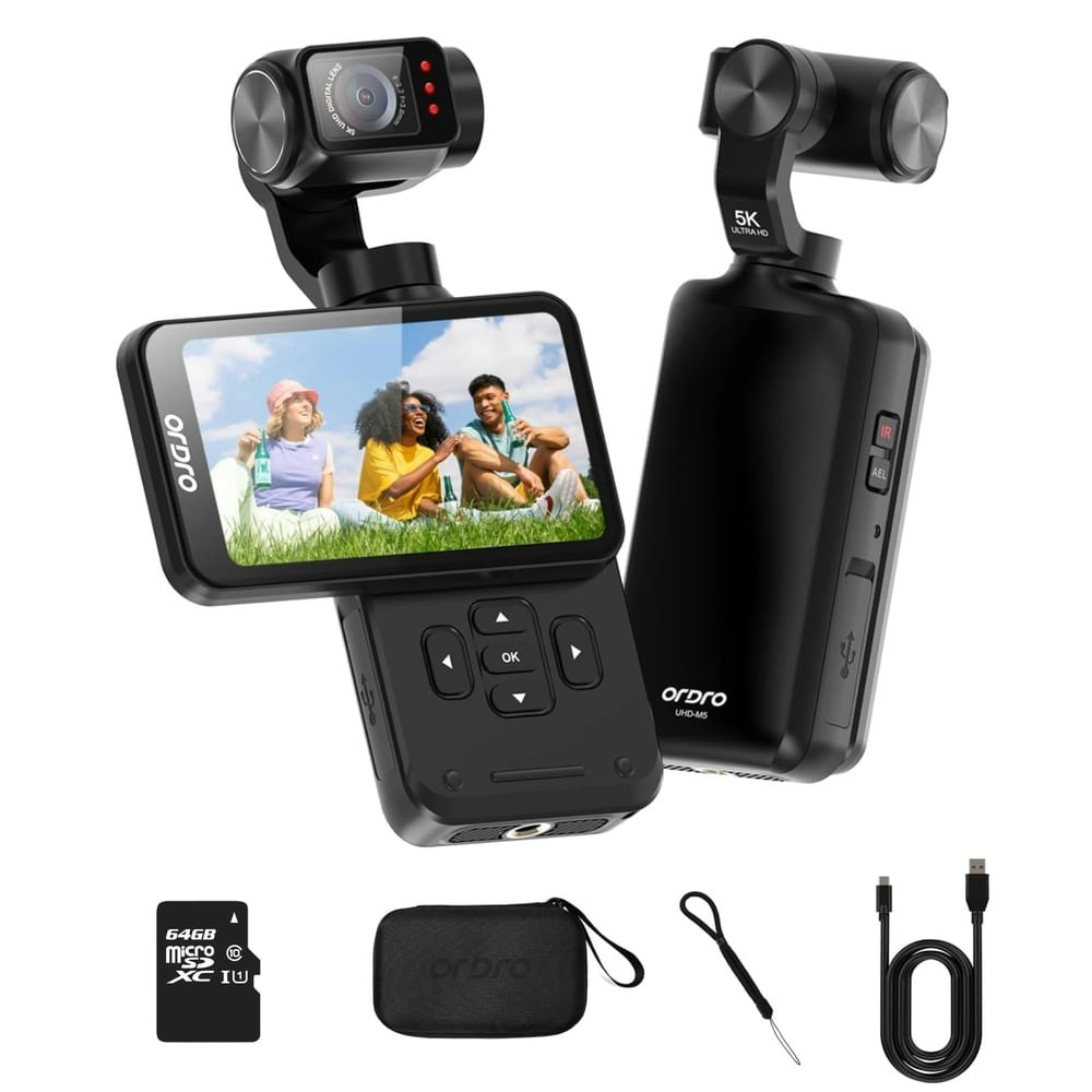 Ordro M5 Handheld Camcorder 5K 30fps Night Vision Video Camera: $233.79 Ordro M5 Handheld Camcorder 5K 30fps Night Vision Video Camera: $233.79