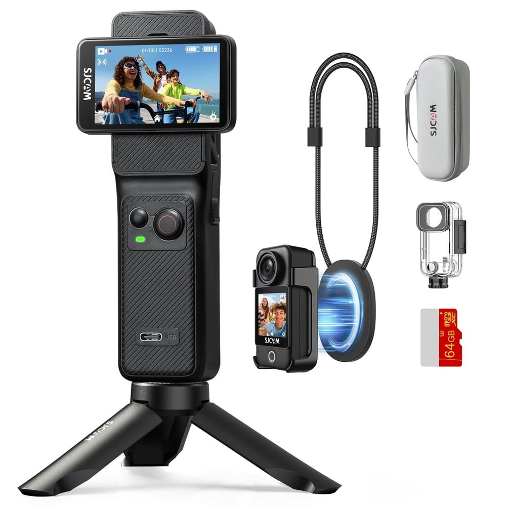 SJCAM C400 3-in-1 4K Vlogging Camera Combo: $195.69 SJCAM C400 3-in-1 4K Vlogging Camera Combo: $195.69