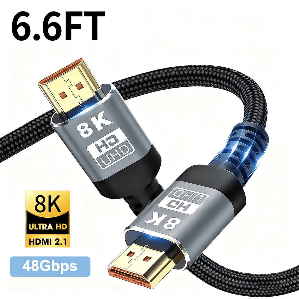 Jous Ultra High Speed HDMI Cable 6.6ft/2m: $10.69