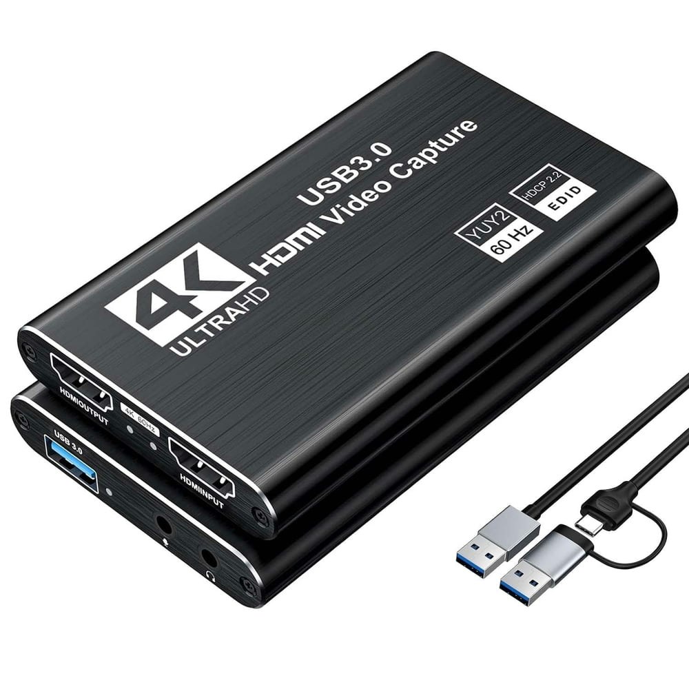 Duomigo 4K Video Capture Card with HDMI Loop-Out: $15.69 Duomigo 4K Video Capture Card with HDMI Loop-Out: $15.69