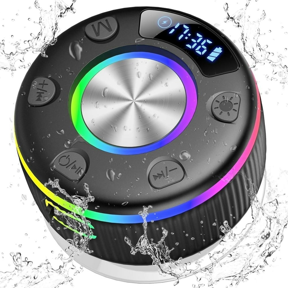 Bluetooth Waterproof Shower Speaker: $18.99