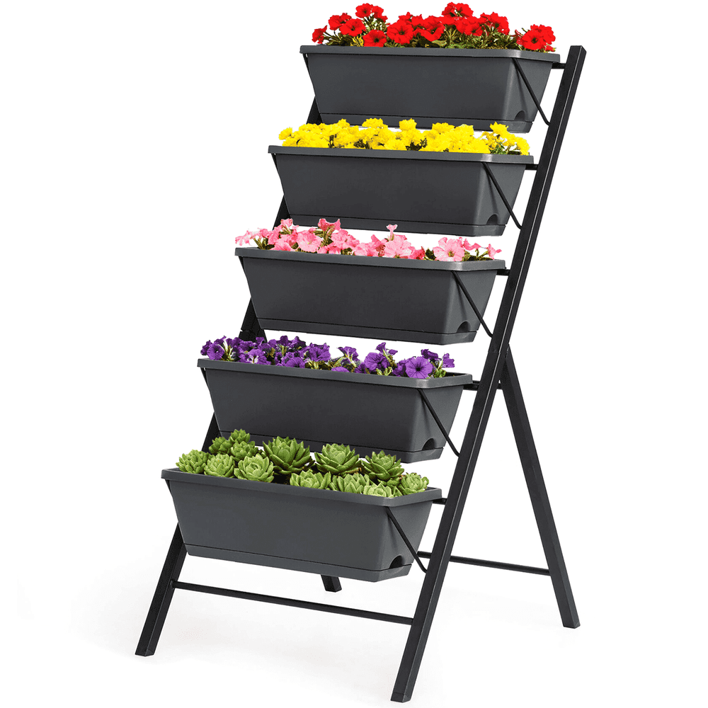 Hoofun 5-Tier Vertical Raised Garden Bed Planter 1-Pack: $49.99 Hoofun 5-Tier Vertical Raised Garden Bed Planter 1-Pack: $49.99