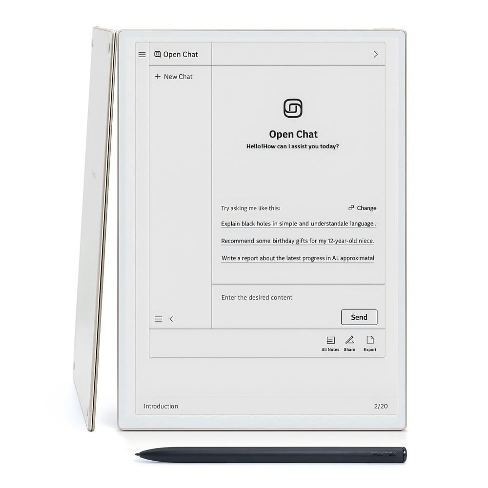 iFlytek Ainote 2 10.65" E-Ink Note-Taking Tablet: $549.69