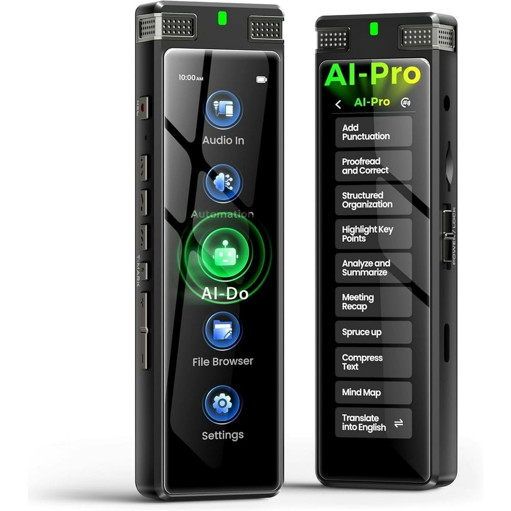 TIMMKOO AI Voice Recorder 136GB: $62.79