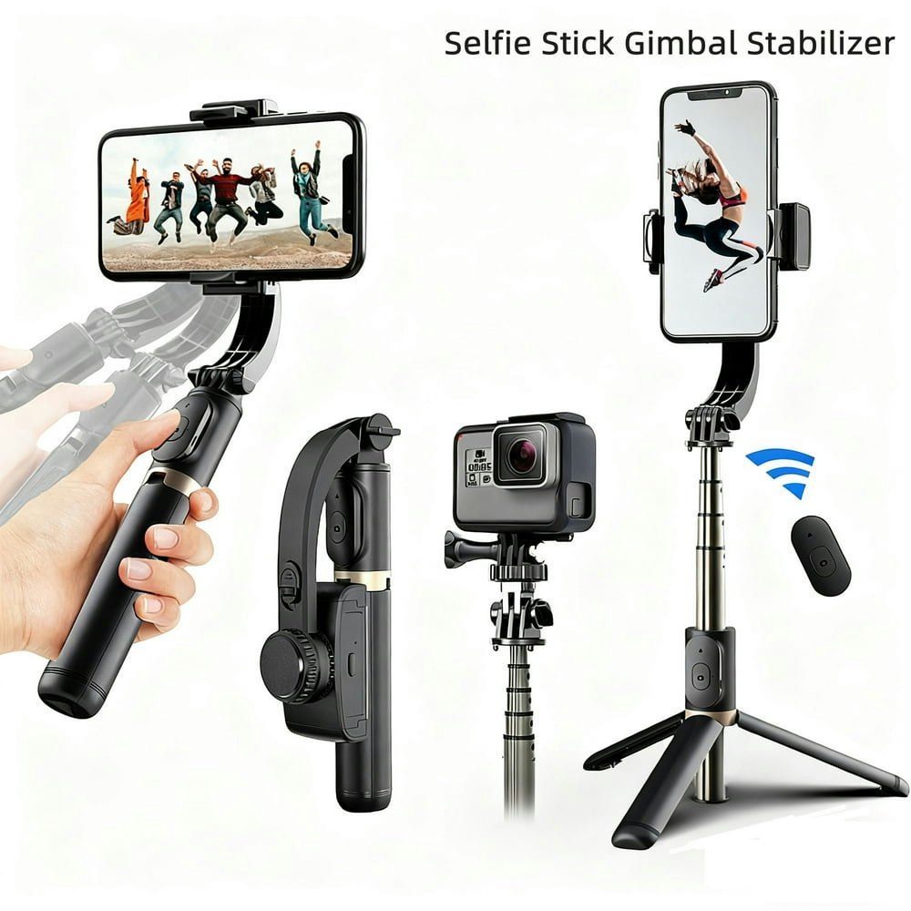 ME 4-in-1 Selfie Stick Phone Gimbal Stabilizer with Wireless Remote: $20.68 ME 4-in-1 Selfie Stick Phone Gimbal Stabilizer with Wireless Remote: $20.68