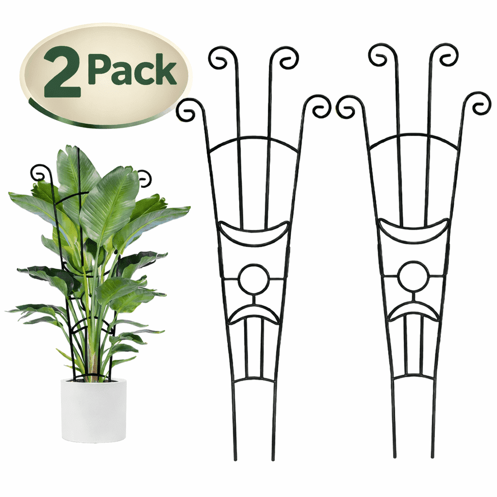 Merryhome Expandable Metal Plant Trellis 2-Pack: $16.99 Merryhome Expandable Metal Plant Trellis 2-Pack: $16.99
