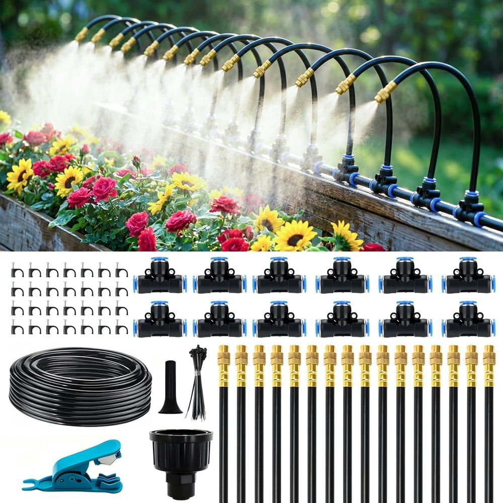 50 ft Drip Irrigation Kit: $20.19 50 ft Drip Irrigation Kit: $20.19