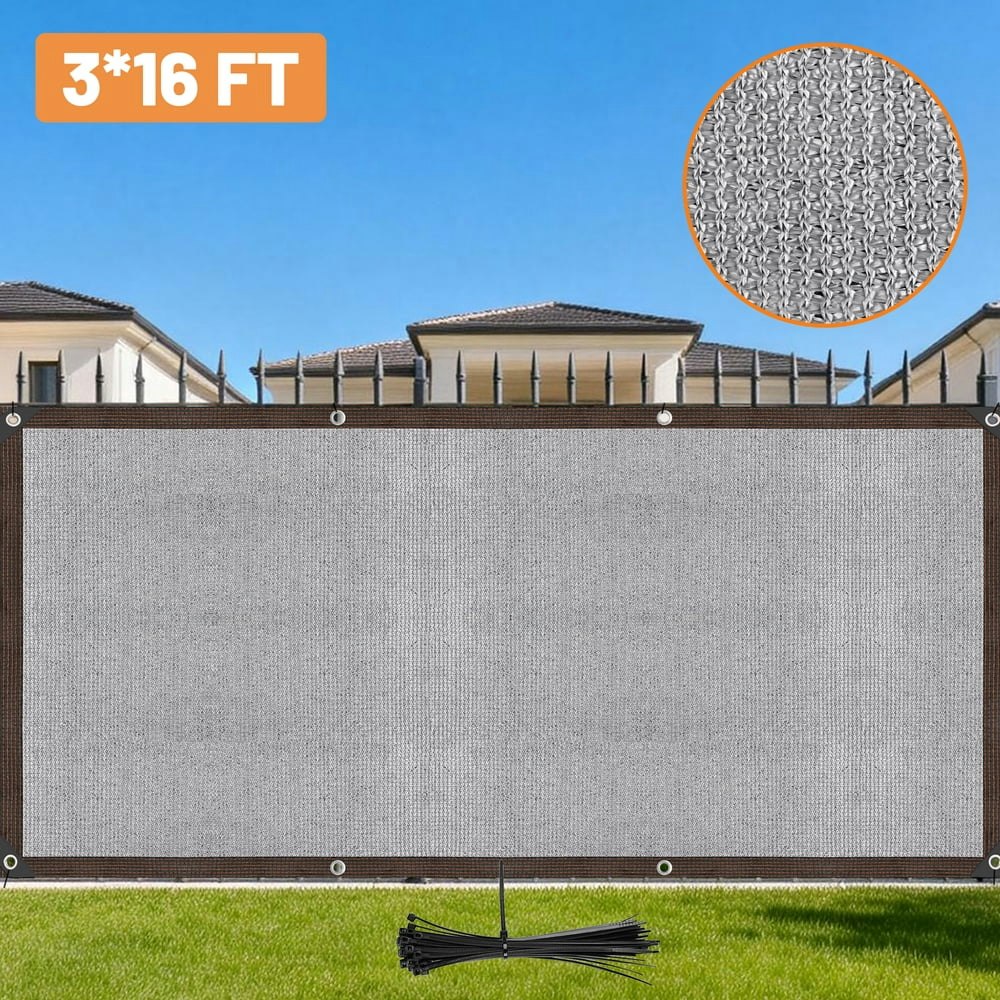 Qissep 3 x 16 ft Fence Privacy Screen: $18.12 Qissep 3 x 16 ft Fence Privacy Screen: $18.12