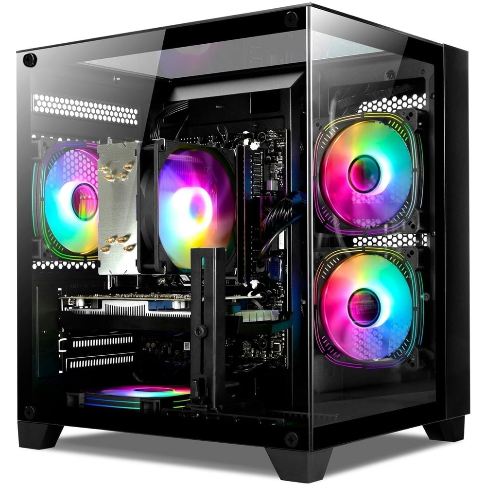 Wiwb Ryzen 7 5700X Gaming Desktop PC 16GB 1TB RTX 5060 WiFi 6: $1,049.69