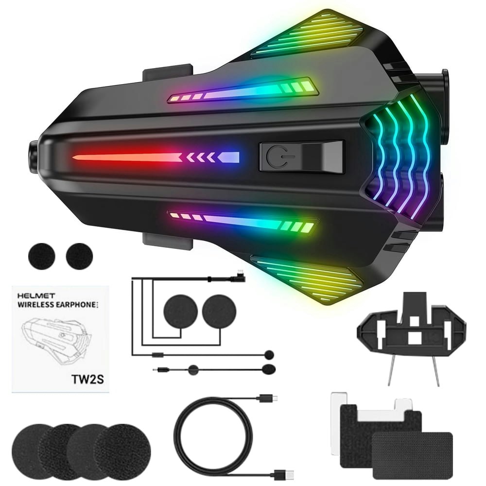 Xylobyte Motorcycle Bluetooth Helmet Headset Intercom: $16.99 Xylobyte Motorcycle Bluetooth Helmet Headset Intercom: $16.99