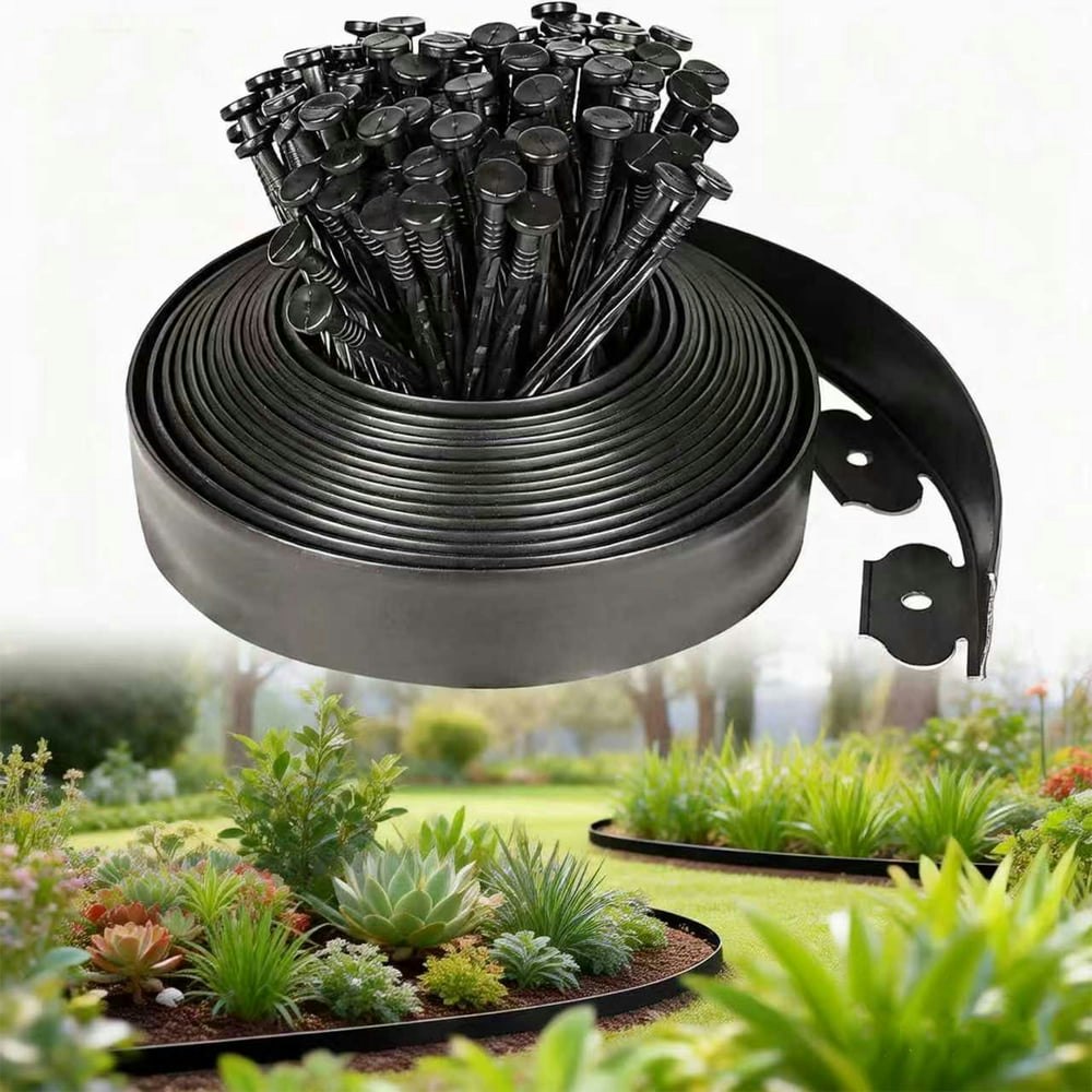Saburrnity 60FT Garden Edging Border with 72 Stakes: $31.99 Saburrnity 60FT Garden Edging Border with 72 Stakes: $31.99