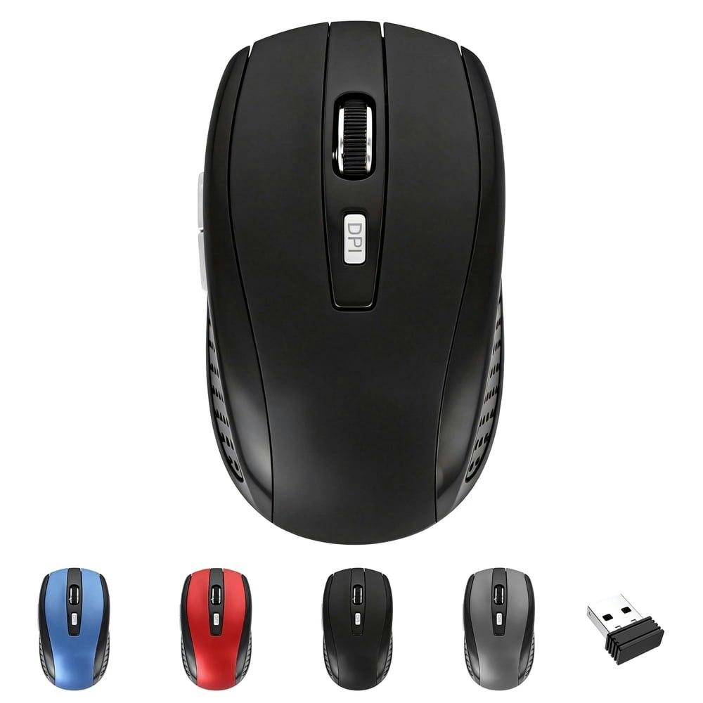 Sanptent Wireless Ergonomic Mouse: $10.79