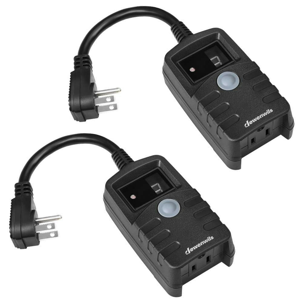 Dewenwils Outdoor Plug-In Digital Timer with Photocell 2-Pack: $18.49 Dewenwils Outdoor Plug-In Digital Timer with Photocell 2-Pack: $18.49