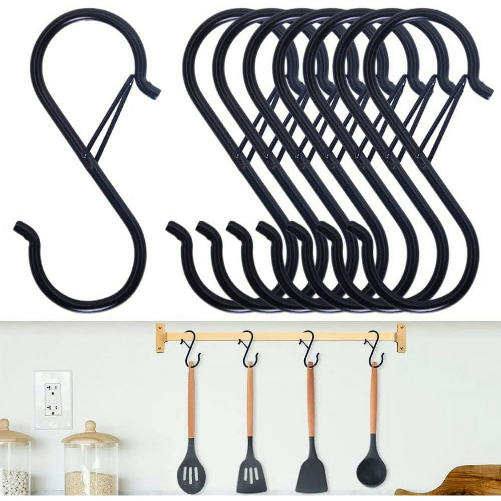 Zhangheng 3.5-Inch S-Hook 8-Pack: $10