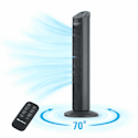 MaxKare 30" Oscillating Tower Fan with Remote Control for $39 + free shipping