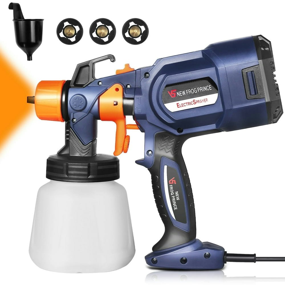 Qunler 650W HVLP Electric Paint Sprayer 900ml: $21.89
