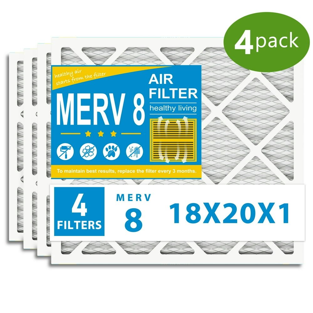 AMI Parts 18x20x1 MERV 8 HVAC Air Filters 4-Pack: $23.29 AMI Parts 18x20x1 MERV 8 HVAC Air Filters 4-Pack: $23.29