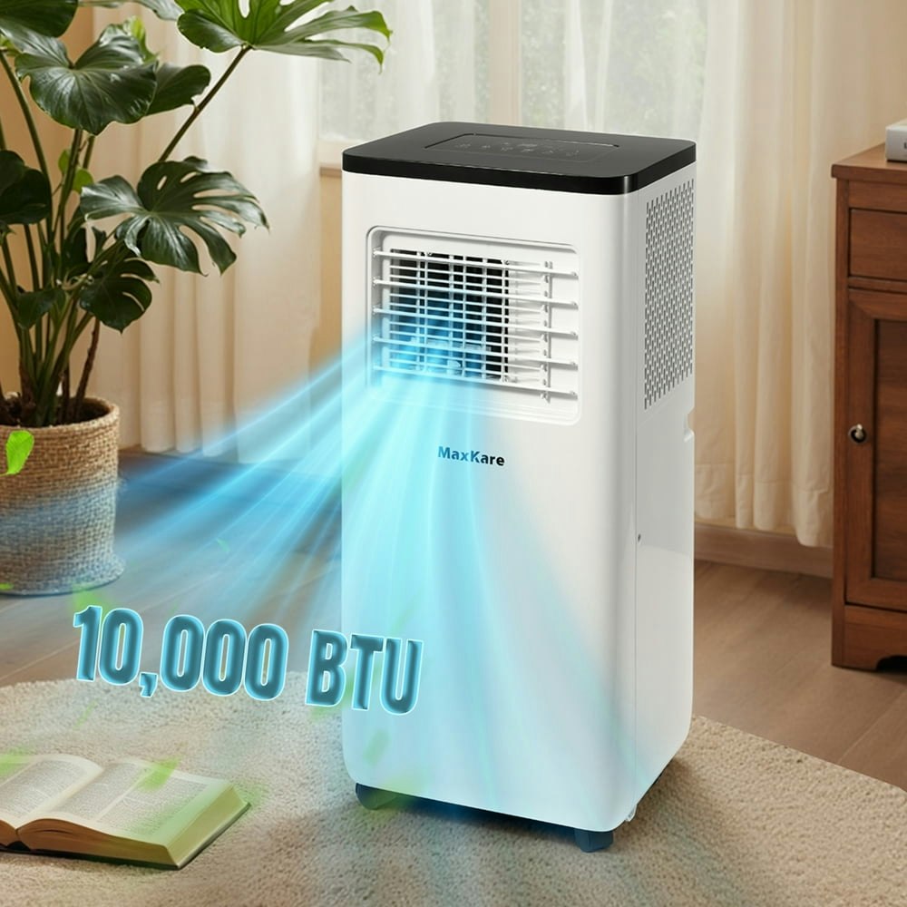 MaxKare 10,000-BTU Portable Air Conditioner with Remote Control: $229.99 MaxKare 10,000-BTU Portable Air Conditioner with Remote Control: $229.99