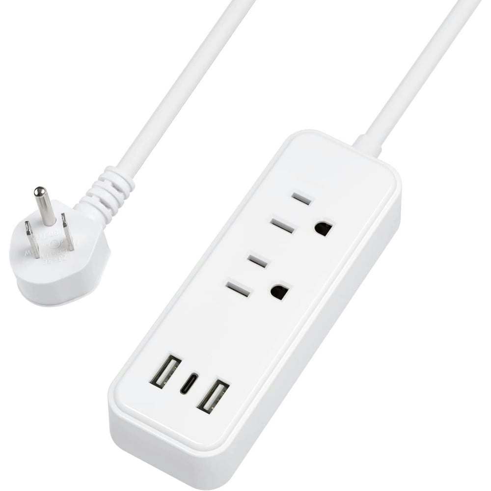 BN-Link Flat Plug Power Strip with 2 Outlets and USB Charging 6-Foot Cord: $12.59 BN-Link Flat Plug Power Strip with 2 Outlets and USB Charging 6-Foot Cord: $12.59