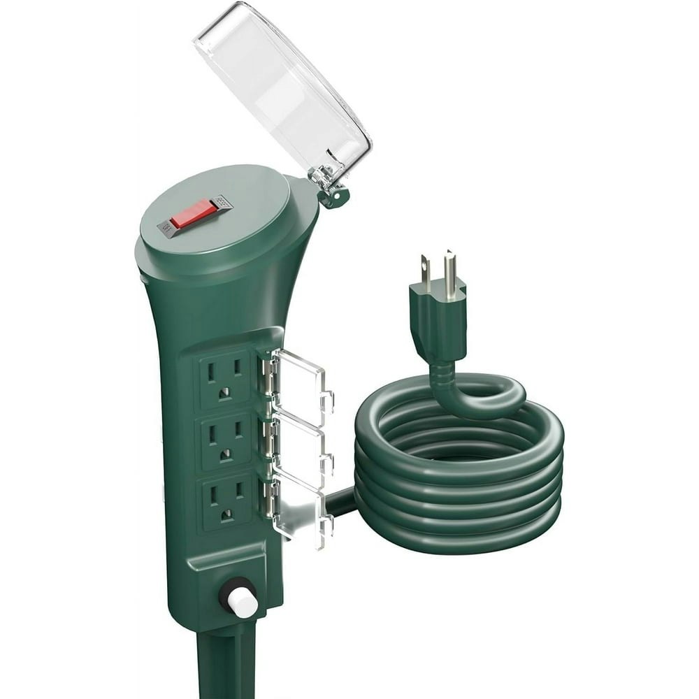 BN-LINK Outdoor Power Stake 6-Outlet 6ft Extension Cord Power Strip: $17.99 BN-LINK Outdoor Power Stake 6-Outlet 6ft Extension Cord Power Strip: $17.99