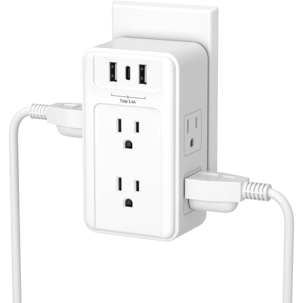BN-Link Multi Plug Outlet Extender with 6 Outlets and 3 USB Ports: $10.39 BN-Link Multi Plug Outlet Extender with 6 Outlets and 3 USB Ports: $10.39