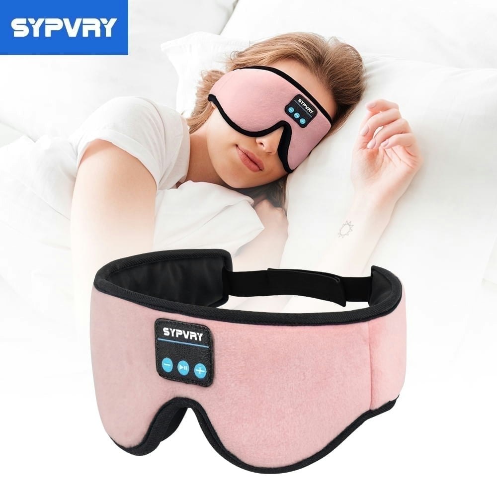Sypvry Bluetooth Sleep Mask with Wireless Headphones: $16.19