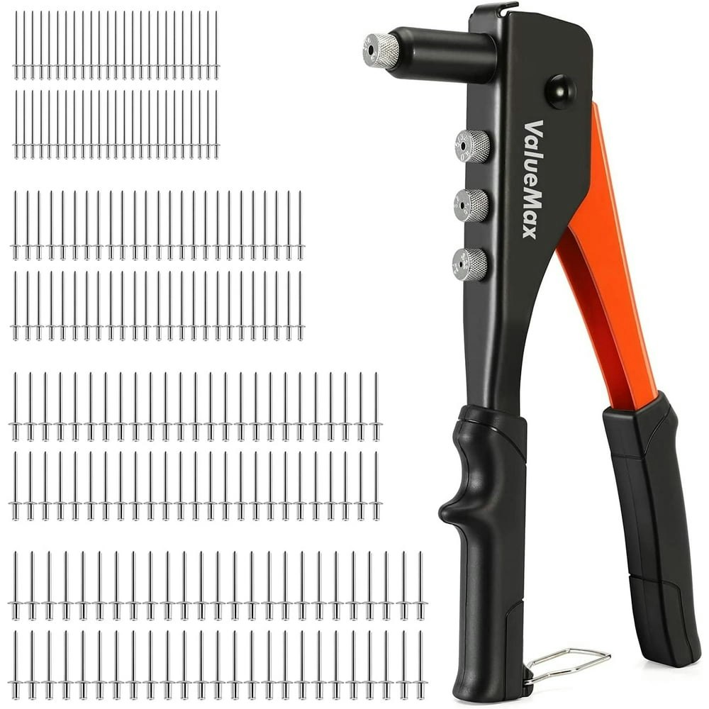 ValueMax 4-in-1 Hand Rivet Tool Kit with 200 Rivets: $13.49 ValueMax 4-in-1 Hand Rivet Tool Kit with 200 Rivets: $13.49