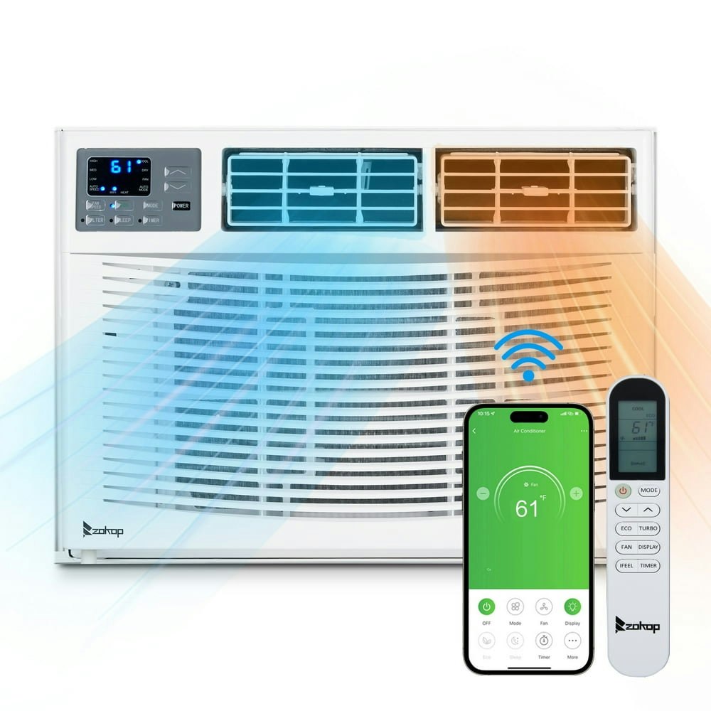 Ktaxon 8000 BTU WiFi Window Air Conditioner with Heat and Cool: $319.98 Ktaxon 8000 BTU WiFi Window Air Conditioner with Heat and Cool: $319.98