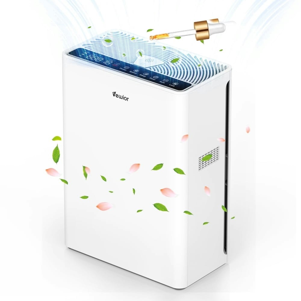 Vewior H13 HEPA Air Purifier for Large Rooms Up to 2,200 sq ft: $75.99 Vewior H13 HEPA Air Purifier for Large Rooms Up to 2,200 sq ft: $75.99
