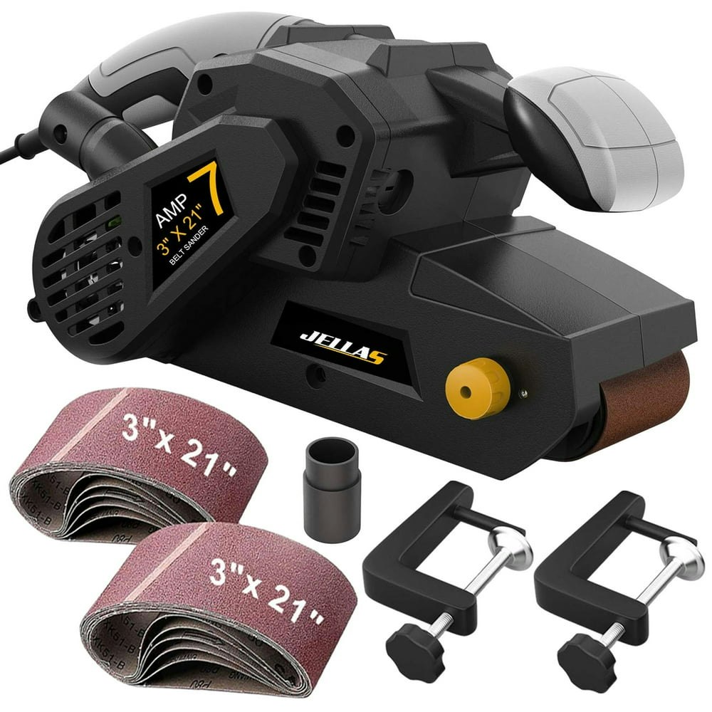Jellas 3" x 21" Electric Belt Sander 7A: $57.97