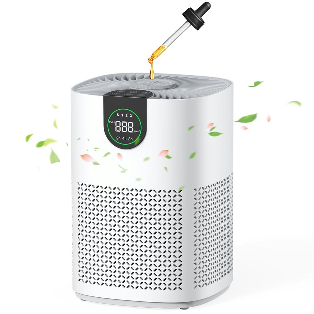 Vewior Air Purifier for Home Up to 1,200 sq ft with H13 HEPA Washable Filter: $38.99 Vewior Air Purifier for Home Up to 1,200 sq ft with H13 HEPA Washable Filter: $38.99