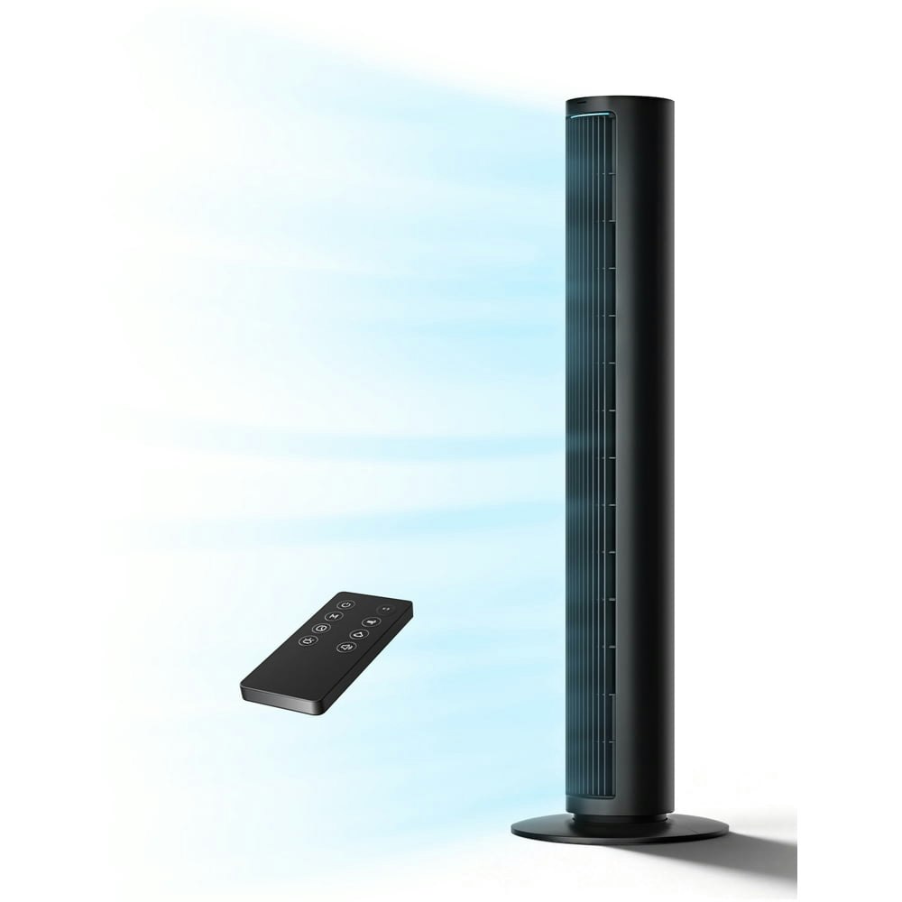 Bladeless 40" Tower Fan with Remote: $65 Bladeless 40" Tower Fan with Remote: $65