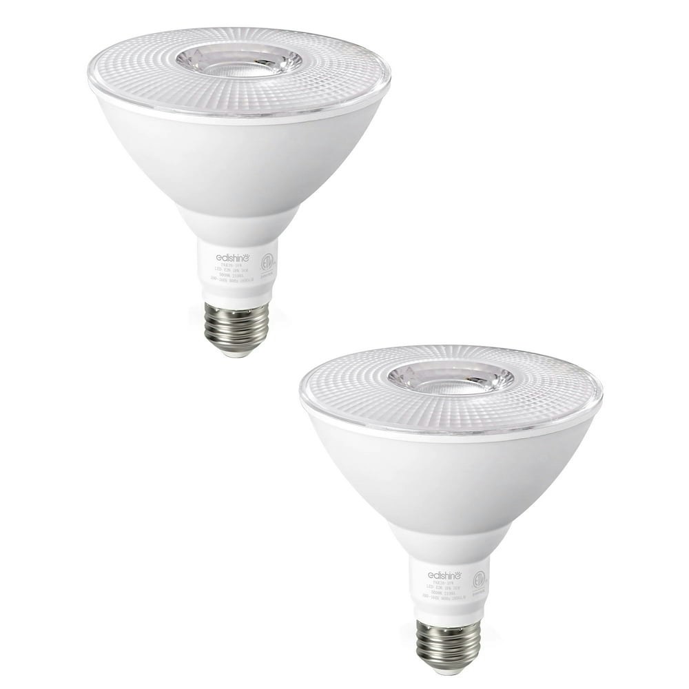 Edishine PAR38 LED Flood Light Bulbs 2-Pack: $15.99