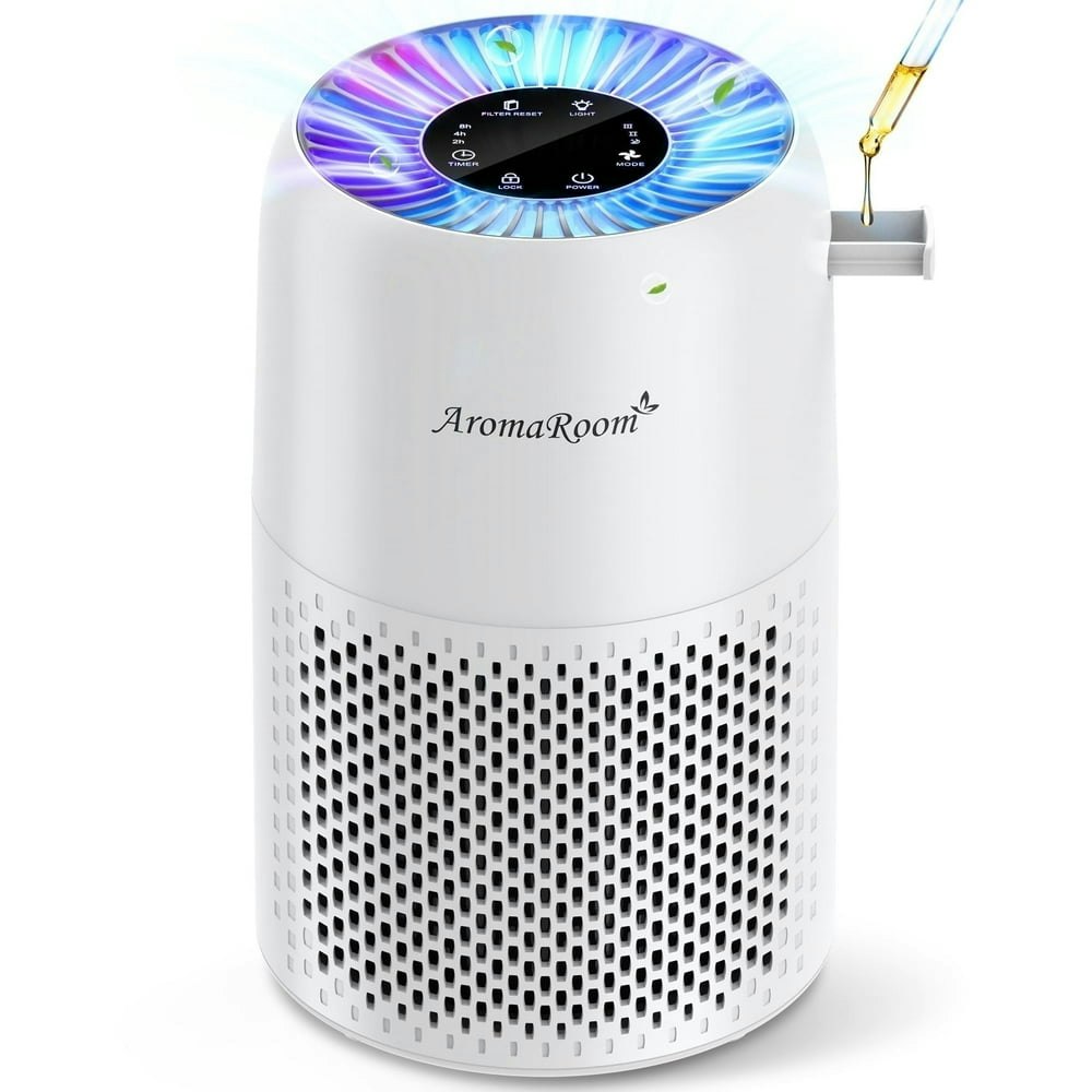 Aroma Room Portable HEPA Air Purifier with RGB Light: $25.49 Aroma Room Portable HEPA Air Purifier with RGB Light: $25.49