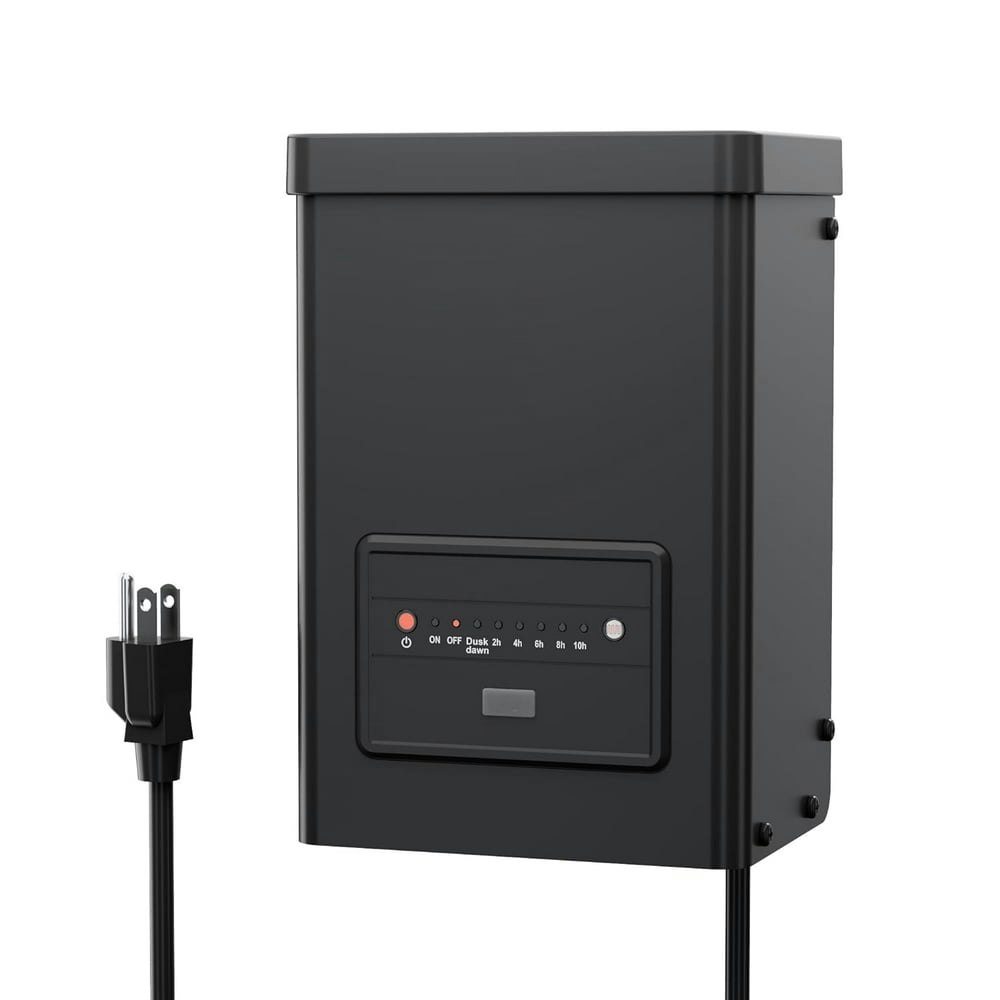 BN-LINK 300W Low Voltage Landscape Lighting Transformer with Timer and Photocell Sensor: $68.79