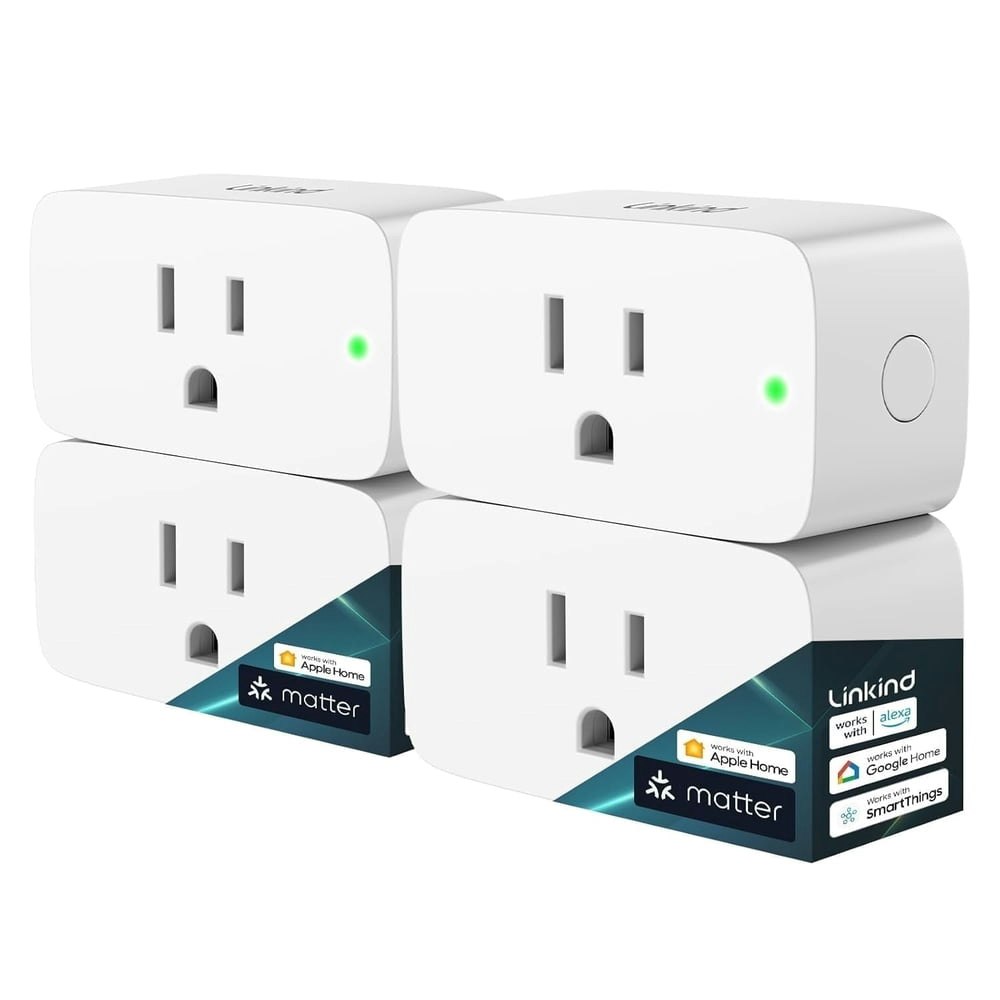 Linkind Matter Smart Plug 4-Pack: $23.99