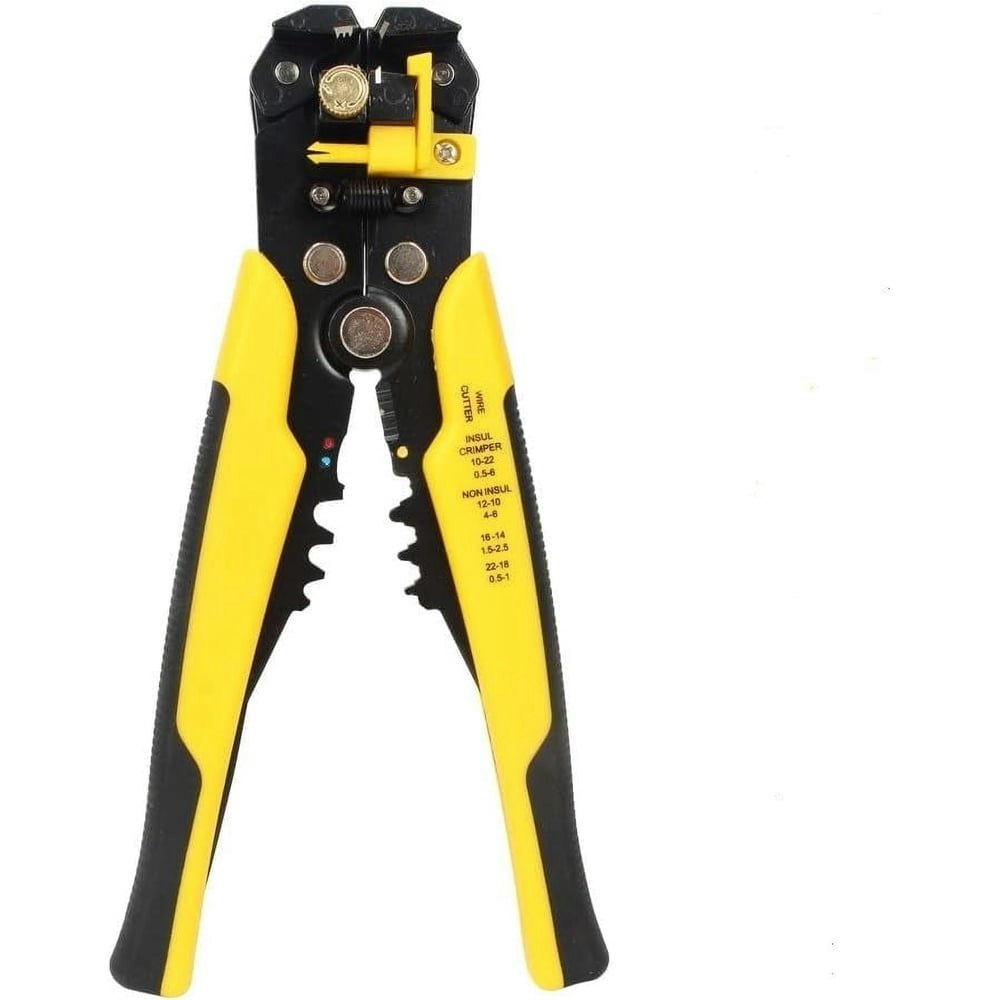 5-in-1 Wire Stripper and Crimping Tool with Wire Cutter: $10.89