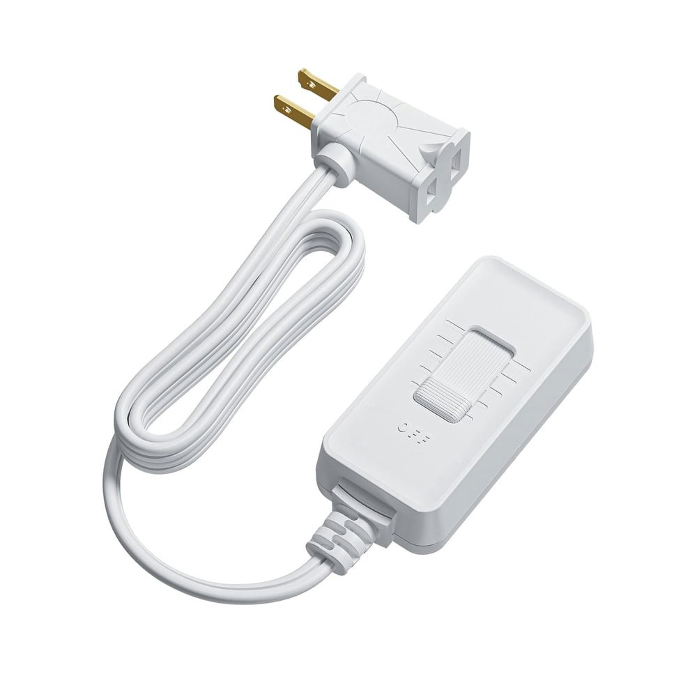 Dewenwils Plug-In Lamp Dimmer Switch with 4.9ft Extension Cord: $12.69 Dewenwils Plug-In Lamp Dimmer Switch with 4.9ft Extension Cord: $12.69