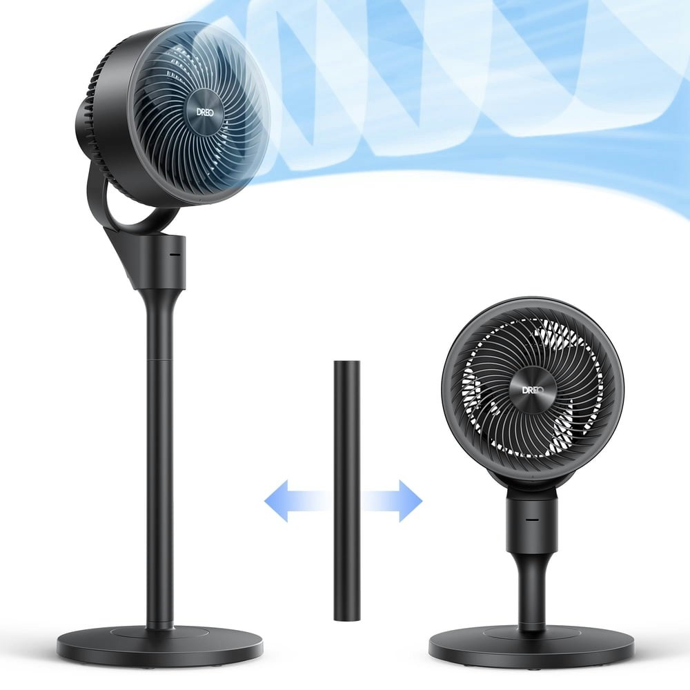 Dreo Oscillating Standing Fan for Bedroom: $69.98 Dreo Oscillating Standing Fan for Bedroom: $69.98